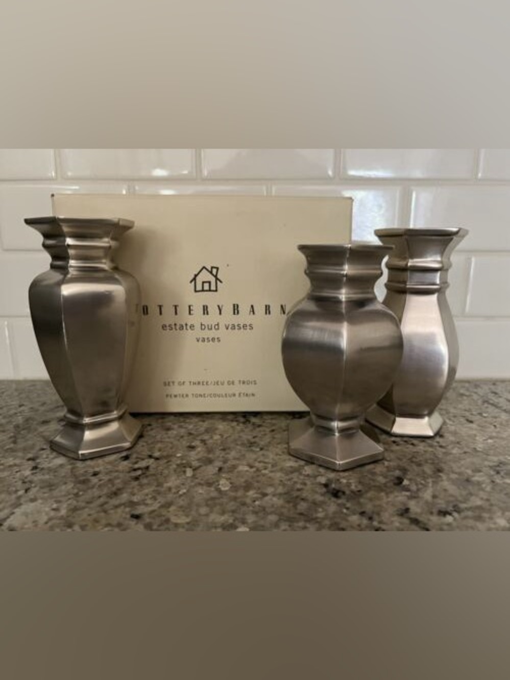Pottery Barn Vintage Estate (1) Vase
